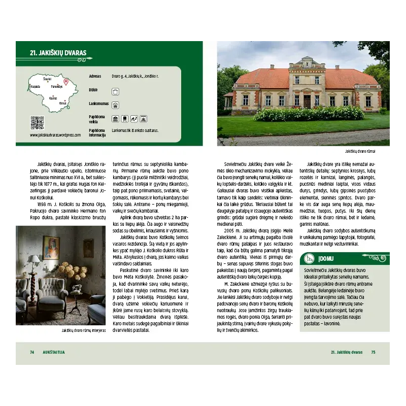 Legendų takais. 100 įdomiausių Lietuvos dvarų