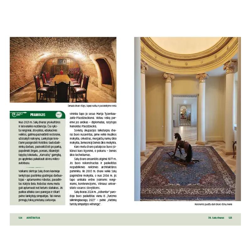 Legendų takais. 100 įdomiausių Lietuvos dvarų