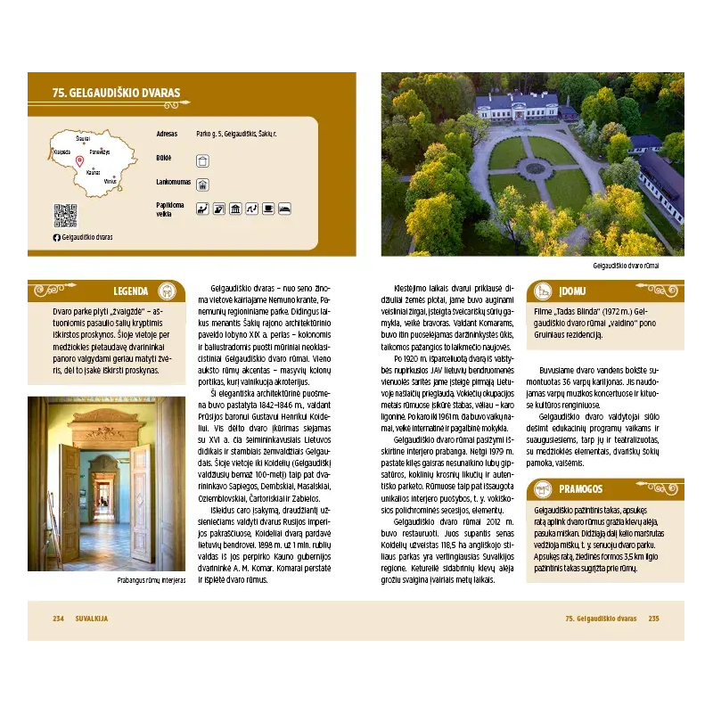 Legendų takais. 100 įdomiausių Lietuvos dvarų