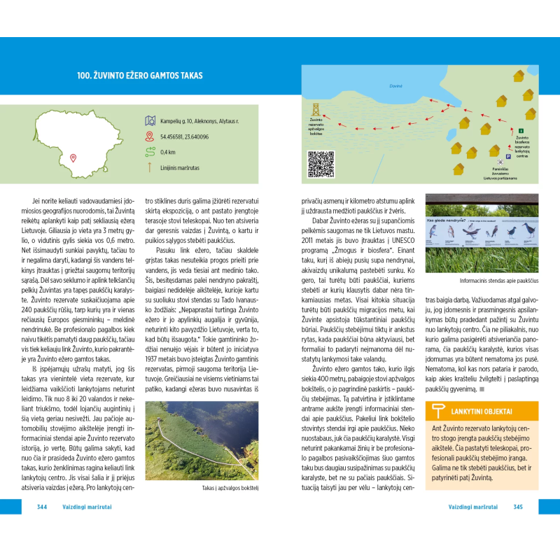 Nesėdėk namuose. 100 Lietuvos pažintinių takų. Atnaujintas ir papildytas leidimas
