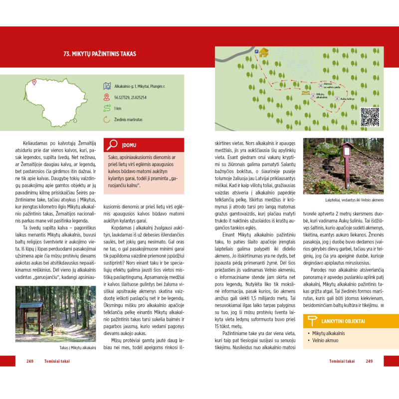 Nesėdėk namuose. 100 Lietuvos pažintinių takų. Atnaujintas ir papildytas leidimas