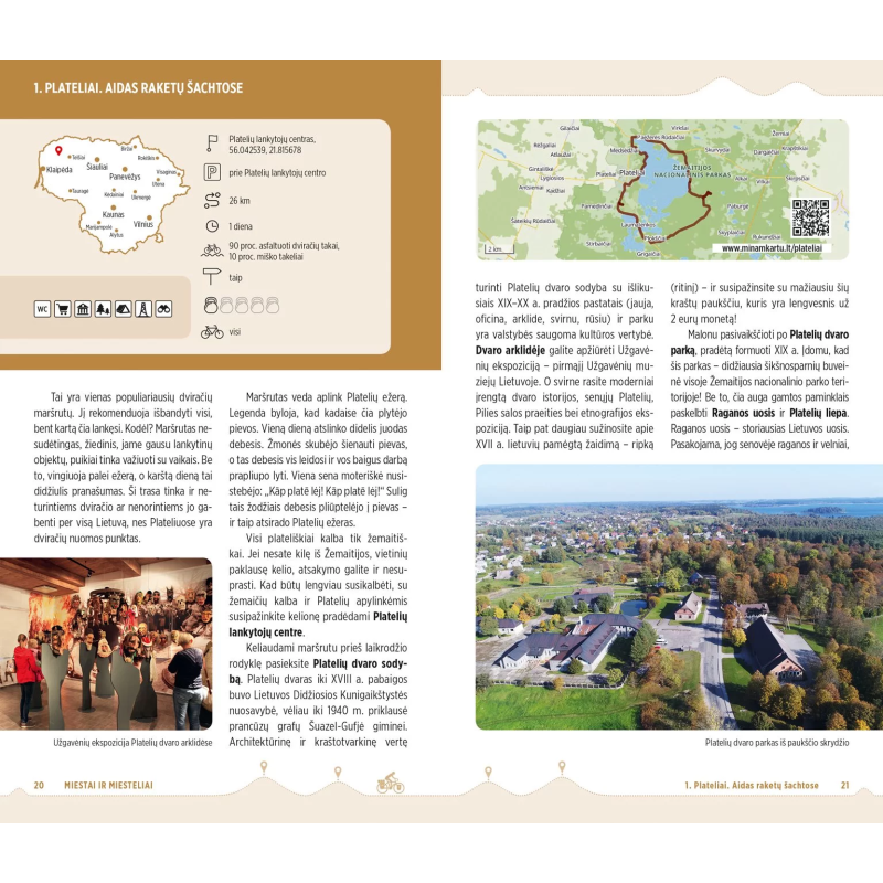 Minam kartu. 40 dviračių maršrutų po Lietuvą