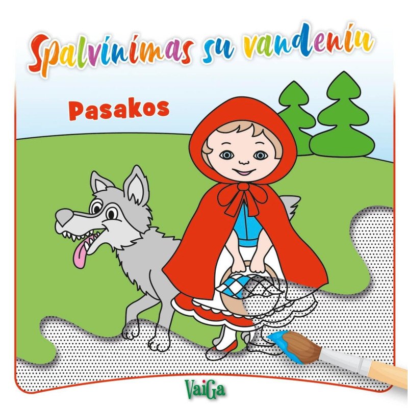 Spalvinimas su vandeniu. Pasakos