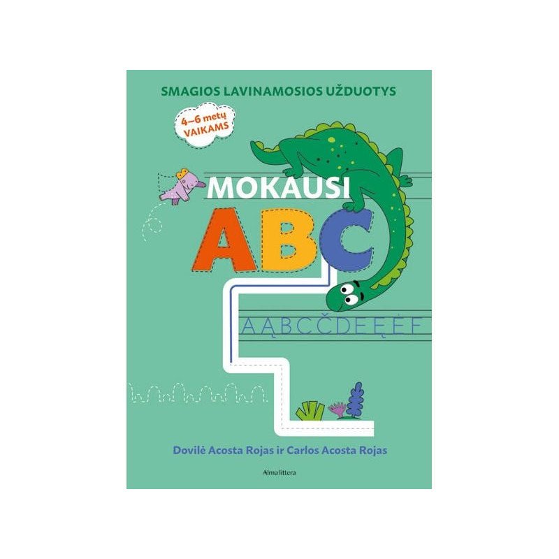 Mokausi ABC. Smagios lavinamosios užduot