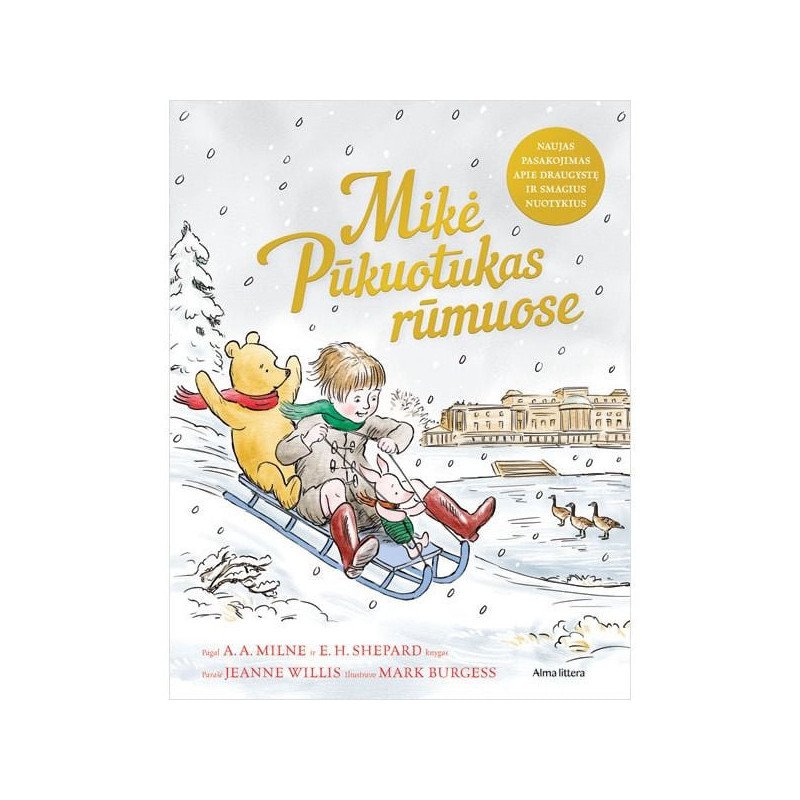 Mikė Pūkuotukas rūmuose