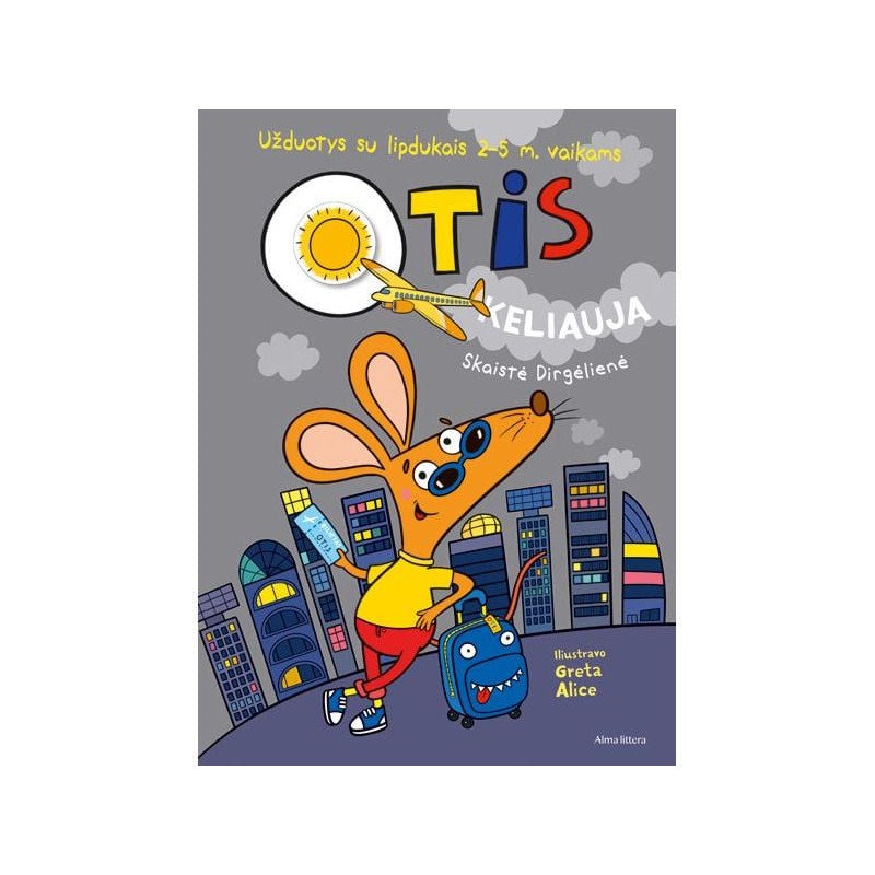 Otis keliauja. Užduotys su lipdukais 2-5