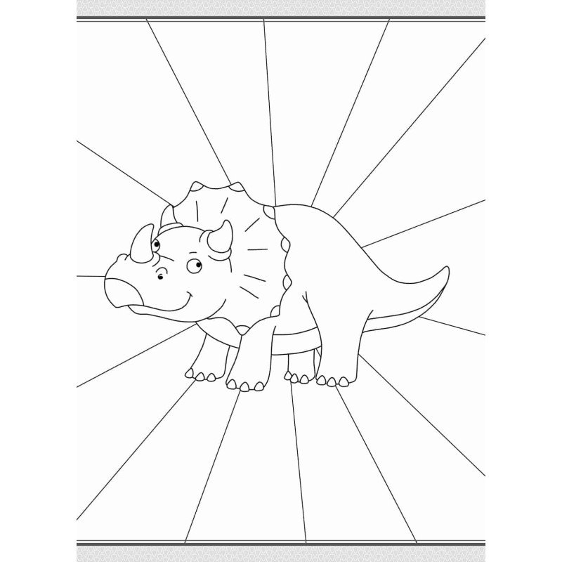 Didžioji spalvinimo knyga. Dinozaurai