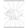 Didžioji spalvinimo knyga. Dinozaurai