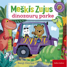 Meškis Zujus dinozaurų parke