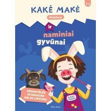 Kakė Makė ir naminiai gyvūnai. Mažyliams: užduotėlės ir daugiau nei 80 lipdukųs