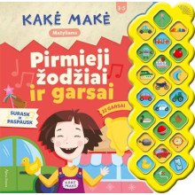 Kakė Makė. Pirmieji žodžiai ir garsai