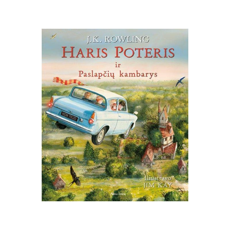 Haris Poteris ir paslapčių kambarys. Iliustruotas leidimas