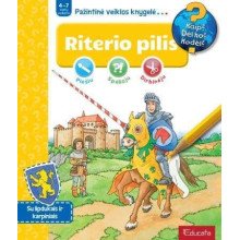 Riterio pilis. Pažintinė veiklos knygelė...(su lipdukais)