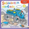 Spalvinimas su vandenius. Automobiliai