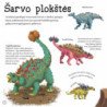 Grėsmingieji dinozaurai. Lipdukai-dėlionės-užduotys