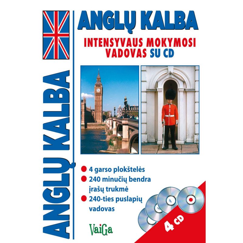 Anglų kalba. Intensyvaus mokymosi vadovas (su garso failais)