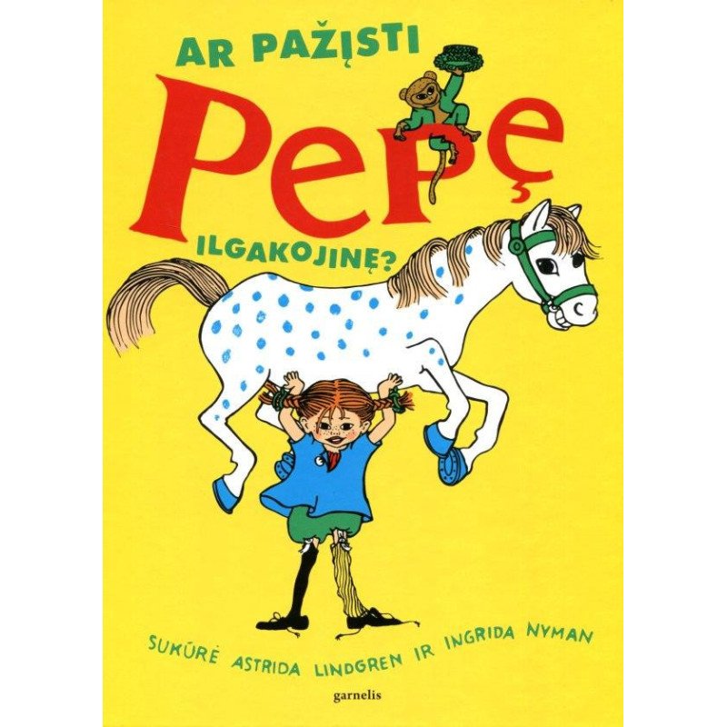 Ar pažįsti Pepę Ilgakojinę?