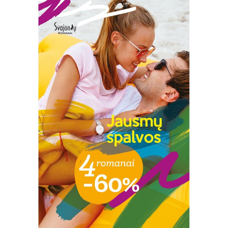 KNYGŲ RINKINYS. Jausmų spalvos