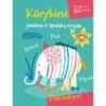 Kūrybinė piešimo ir lipdukų knyga. Dramblys