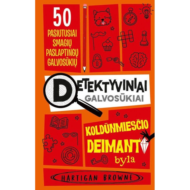 Koldūnmiesčio deimanto byla. Detektyviniai galvosūkiai