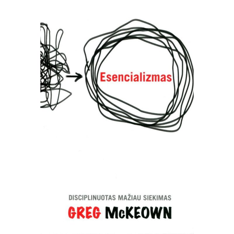 Esencializmas. Disciplinuotas mažiau siekimas