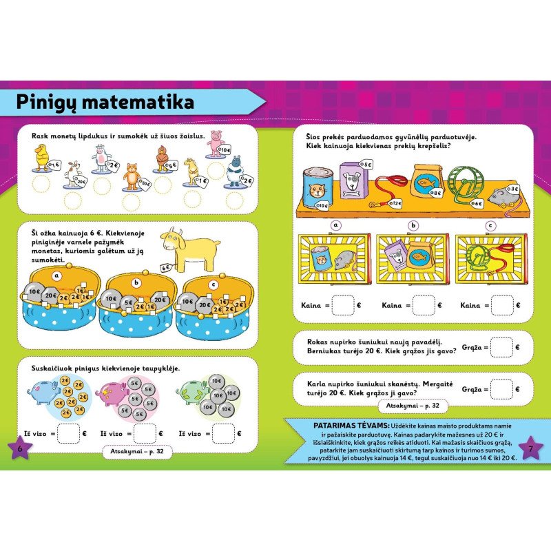 Matematika. Žingsnis į priekį (5-6 metai)