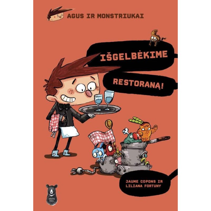 Agus ir monstriukai 2. Išgelbėkime restoraną!