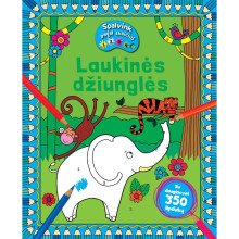 Spalvink pagal skaičius. Laukinės džiunglės