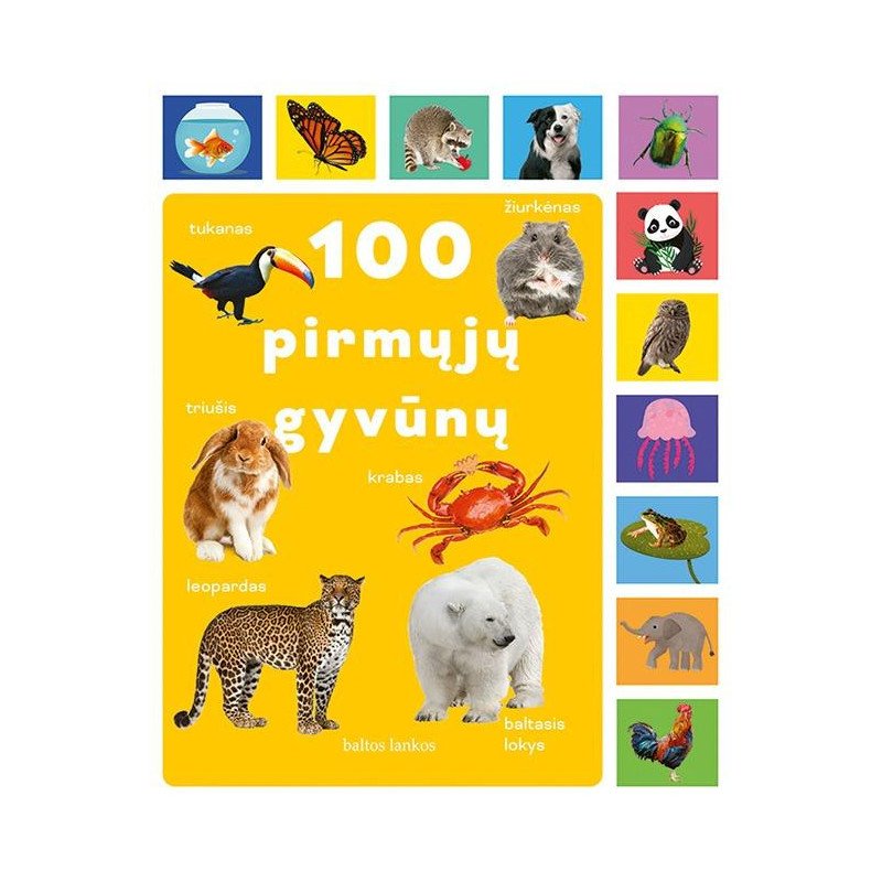 100 pirmųjų gyvūnų