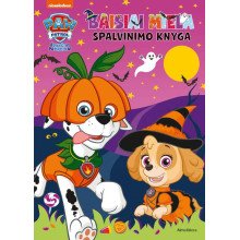 Šunyčiai patruliai. Baisiai miela spalvinimo knyga