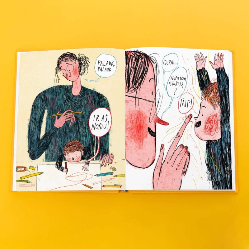 Nupieškim istoriją?