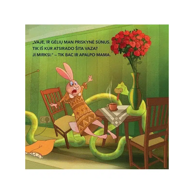 Smaugliukas netelpa į namą