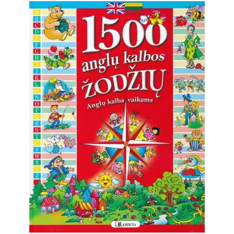 1500 anglų kalbos žodžių. Anglų kalba vaikams