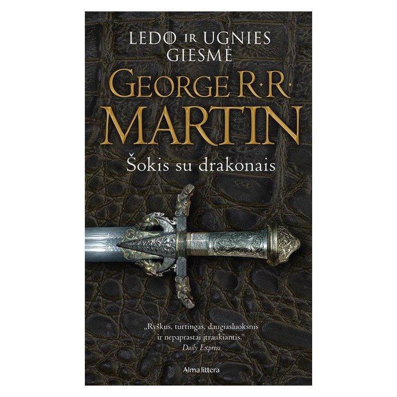 Šokis su drakonais. Ciklo "Ledo ir ugnies giesmė" 5 knyga