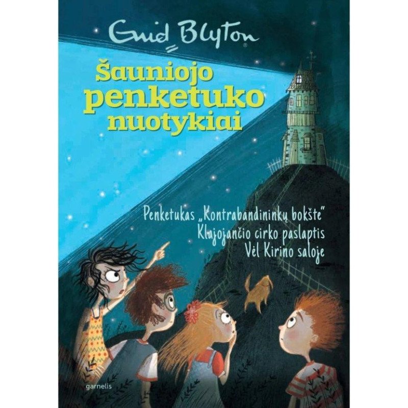 Penketukas „Kontrabandininkų bokšte“. Klajojančio cirko paslaptis. Vėl Kirino saloje