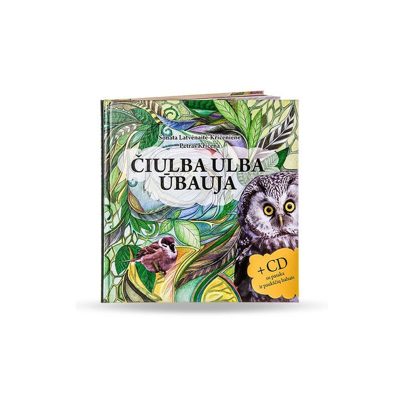Muzikinė pasaka „Čiulba ulba ūbauja“ (su CD)