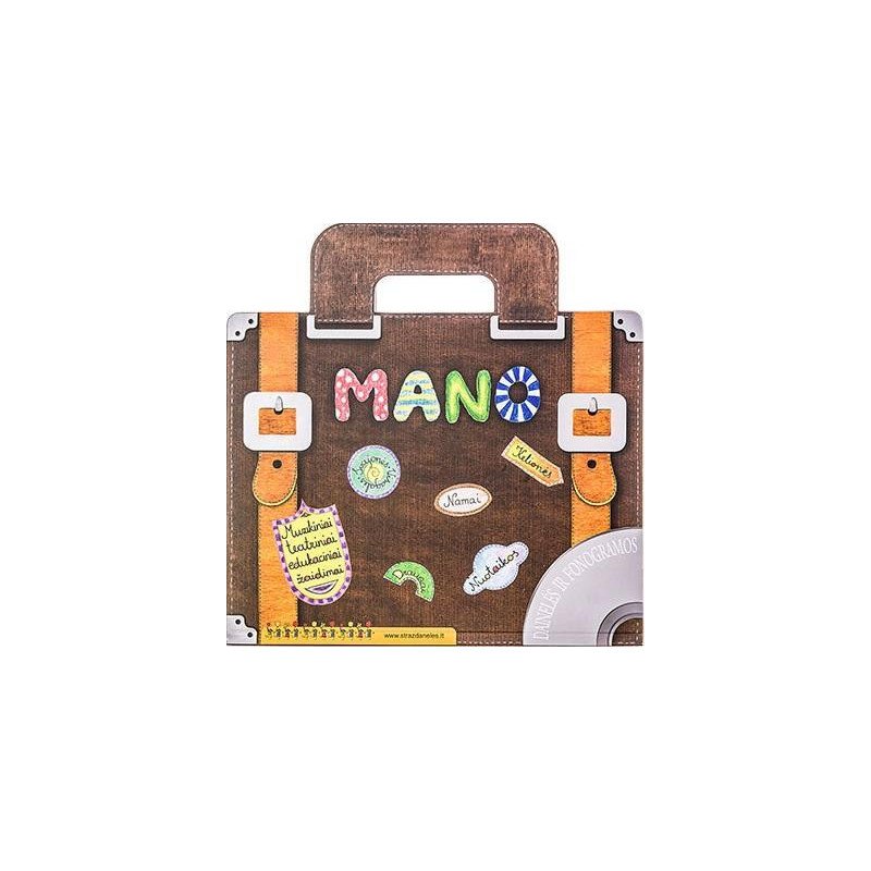 Muzikinių-teatrinių žaidimų knyga „Mano lagaminas” (su CD)