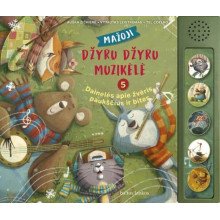 Mažoji džyru džyru muzikėlė. 5 dainelės apie žvėris, paukščius ir bites