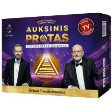 Auksinis protas. Didysis stalo žaidimas. Geriausi 10-mečio klausimai