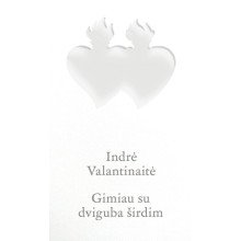 Gimiau su dviguba širdim