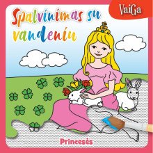 Spalvinimas su vandeniu. Vienaragiai + Princesės + Vienaragių istorijos. 5 minučių pasakos