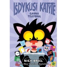 Išdykusi katytė gauna telefoną