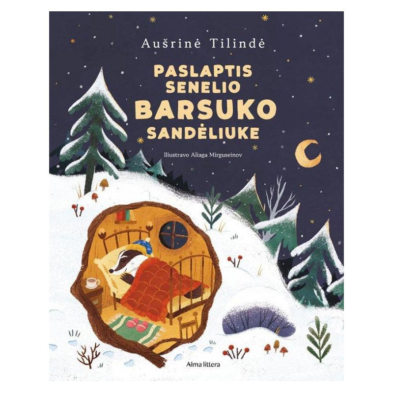 Paslaptis senelio Barsuko sandėliuke