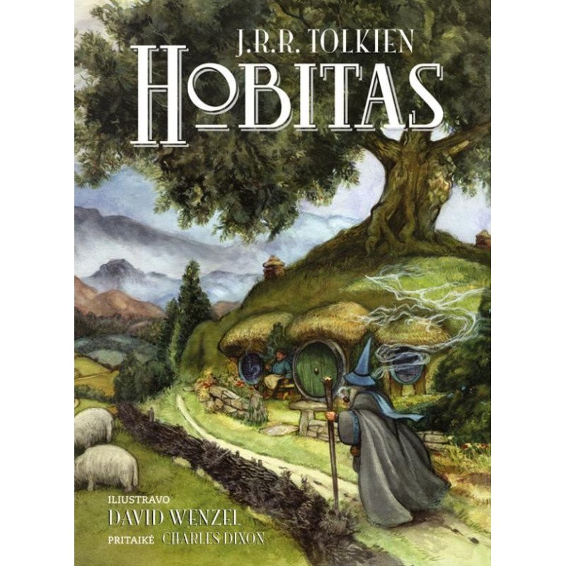 Hobitas. Grafinis romanas