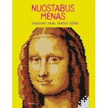 Nuostabus menas. Spalvinimo pagal skaičius iššūkis