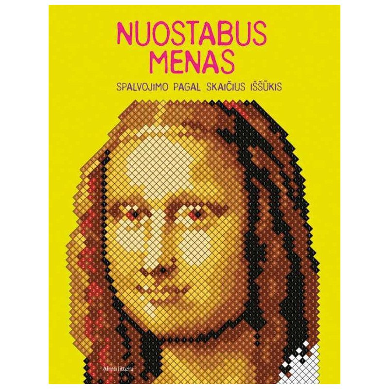 Nuostabus menas. Spalvinimo pagal skaičius iššūkis