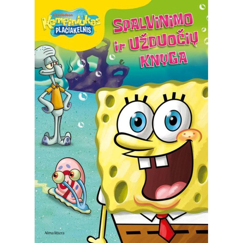 Kempiniukas Plačiakelnis. Spalvinimo ir užduočių knyga