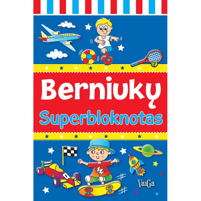 Berniukų superbloknotas