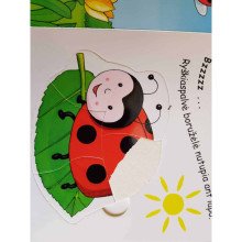 Dėlionių knygelė mažiesiems. Gamtoje