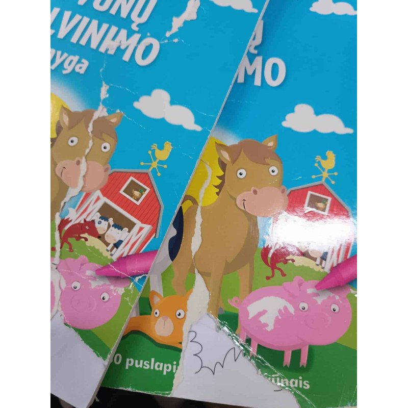 Didžioji gyvūnų spalvinimo knyga